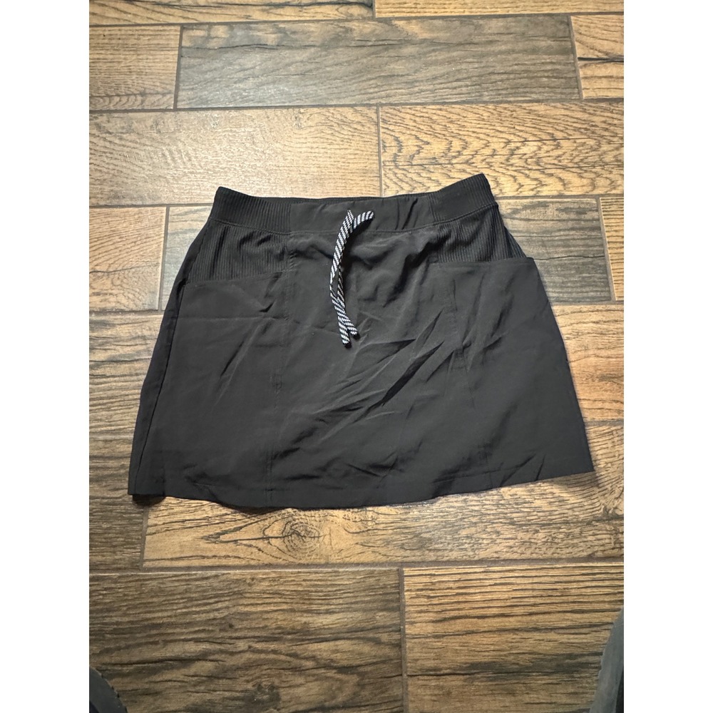 Avalanche Outdoor Supply Co Black Athletic Skirt with‎ Drawstring Medium